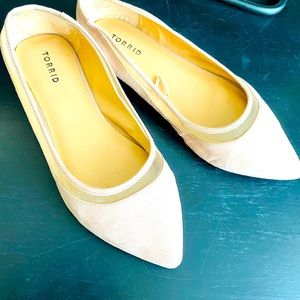 Torrid Ballet Pink Flats size 12w